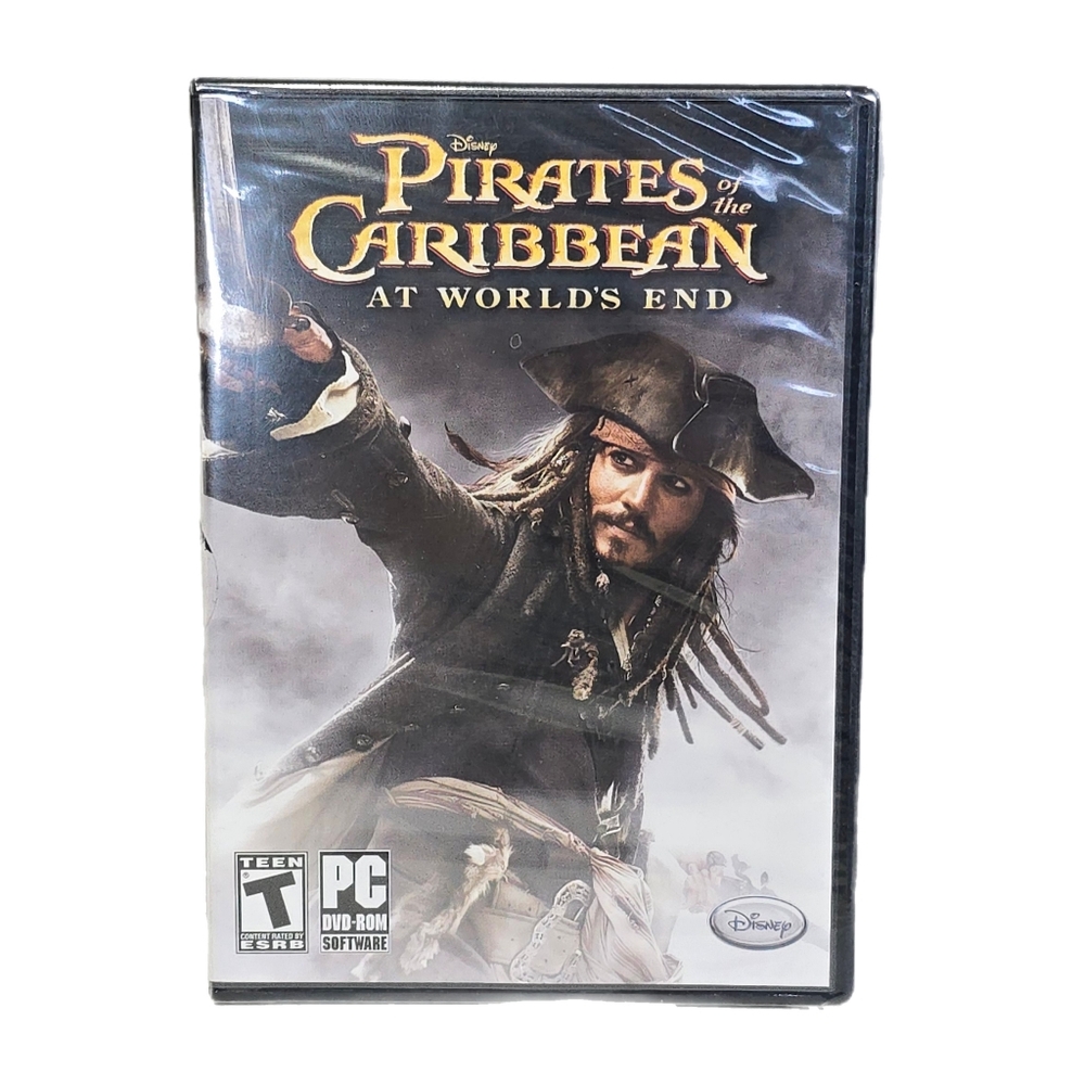 Disney Pirates of the Caribbean At World's End PC DVD Computer Game Sealed NEW